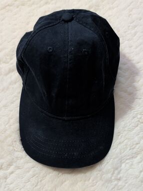 Everyday Blue Cotton Baseball Cap - Unbranded